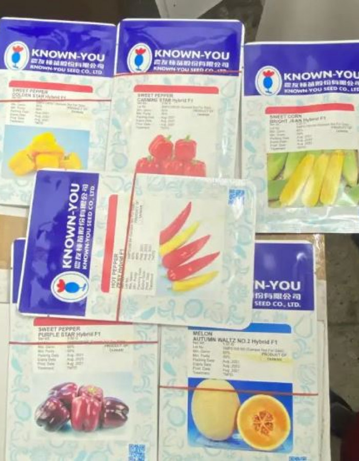 بذور فواكة وخضار وورد اسباني وامريكي