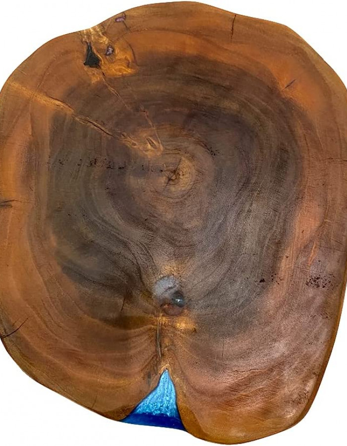 قاعدة أكواب إيبوكسي من الخشب الطبيعي