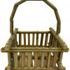 Wooden Basket With Handle Wooden Basket With Handle