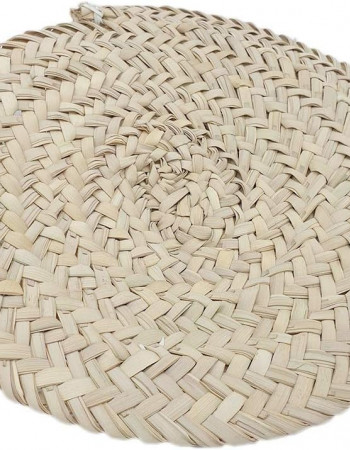 سجادة مصنوعة يدويا من اوراق النخيل السعودية