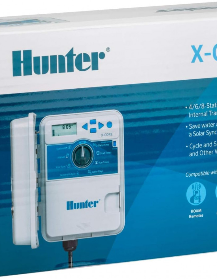 وحدة تحكم خارجية بالري 4 محطات اكس كور من هنتر XC400