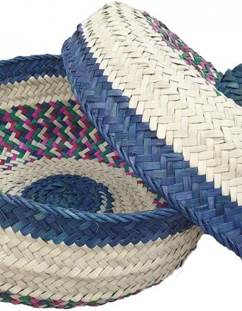 palm Leaf Bread Serving Basket