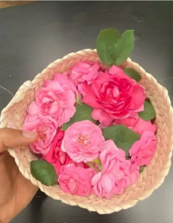 باقة ورد طبيعي جوري محلي