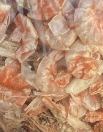 سمك شعري و صافي وربيان مجفف