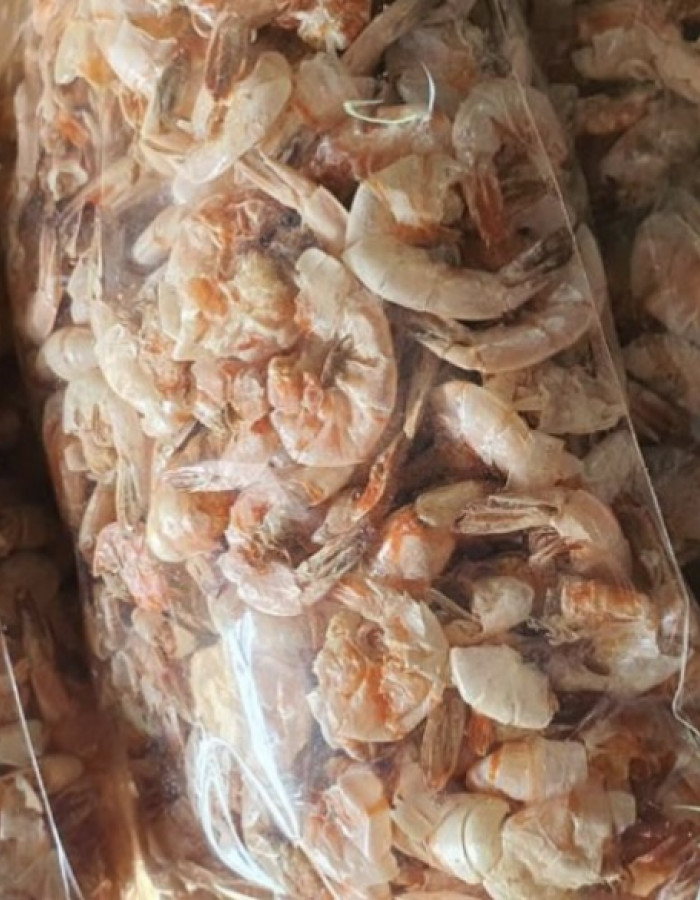 سمك شعري و صافي وربيان مجفف