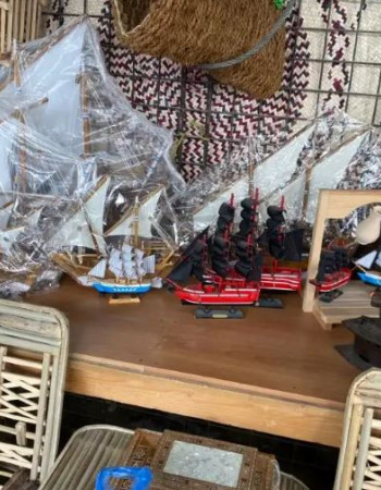 سفن تراثية للديكور