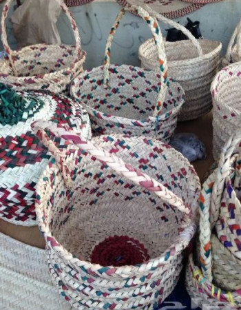 سلال خوص للبيع