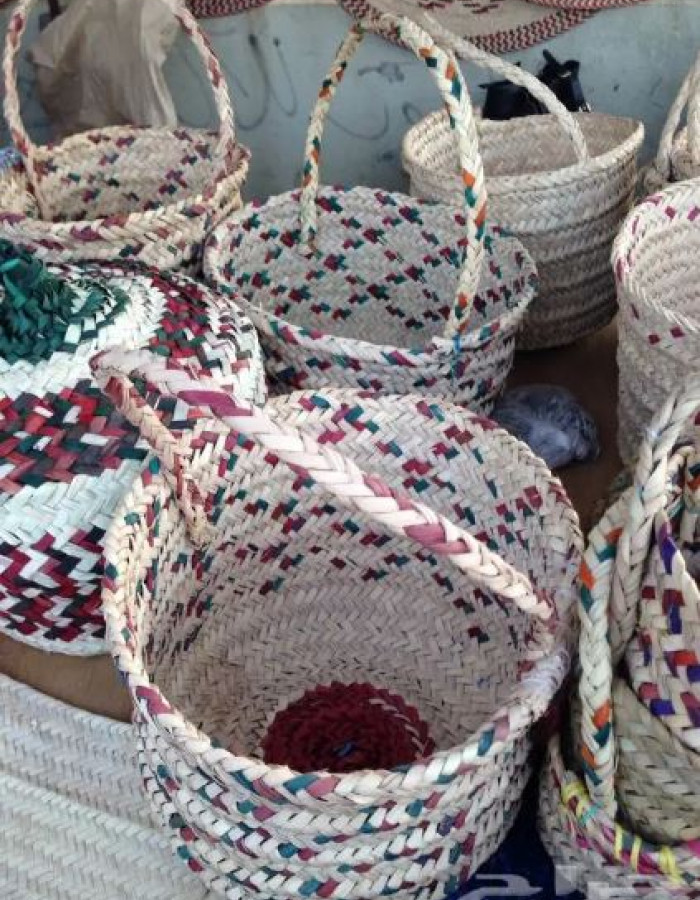 سلال خوص للبيع